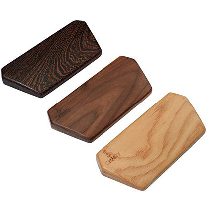 Wooden Keyboard Wrist Rest and Mouse Pad - Solid Wood Palm Guard for Keyboard and Mouse - Wenge, 6.9in - color: Wenge, size: 6.9in