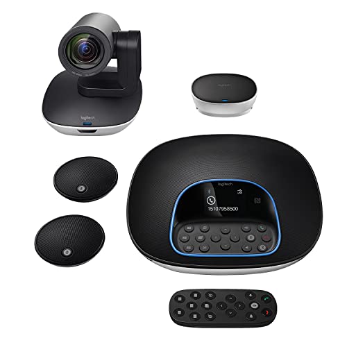 Logitech Group Video Conferencing Bundle Expansion Mics Big Meeting Rooms | Expansion mics, big meeting rooms, Windows 7/8.1/10, Mac OS 10.10 or higher