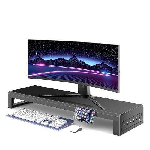 Computer monitor stand (USB Hub Fast Charging Version, 700mm) - color: USB Hub Fast Charging Version, size: 700mm