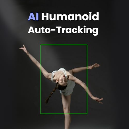 AI Auto Tracking NDI PTZ Camera 3G-SDI/USB3.0/HDMI/LAN IP PoE IP Live Streaming 20X Optical and 8X Digital Zoom Camera 1080P 60FPS for Church Services Worship Education Events vMix OBS YouTube - color: jet black