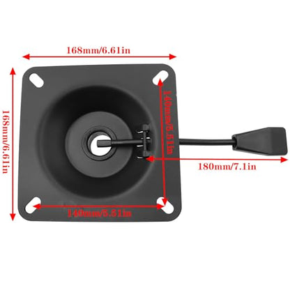 Office Chair Tilt Base Heavy Duty Control Lift Mechanism 5.5 Inches X 5.5 Inches Mounting Hole Office Chair Tilt Control Mechanism Replacement Parts