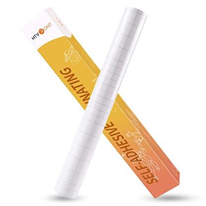 HTVRONT Clear Self-Adhesive Laminating Vinyl Roll 12x15 FT - size: 15ft