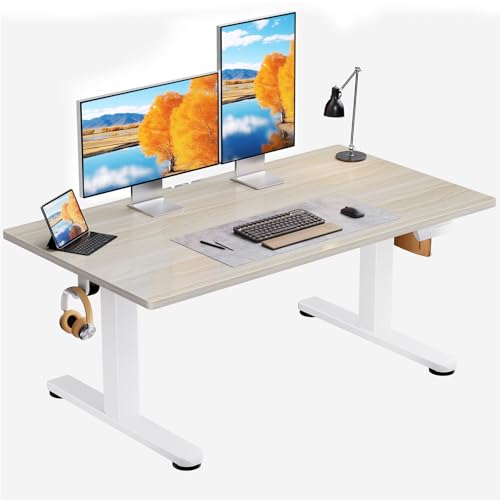 ErGear 48 X 24 Inch Low Height Electric Standing Desk for Kids, Natural - color: Natural, size: 48 X 24 Inch