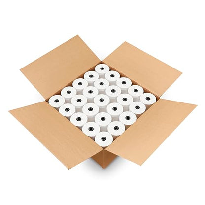 WRB SUPPLY 3" x 165' 1-Ply Bond (Non-Thermal) Paper Roll for Star SP700-50 NEW ROLLS - size: 3" x 165' 1-Ply Bond