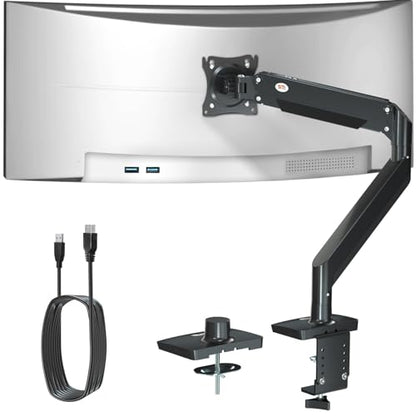 Ultrawide Monitor Arm for 22-43 Inch Monitors, Holds 33 lbs