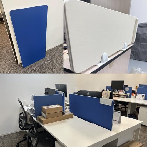 Freestanding Acoustic Desk Privacy Divider - Soundproof Partition for Office Library Classroom - Enhance Focus & Productivity Stylish Room Separation Solution - color: Green, size: 80x20cm/31.5x7.9in