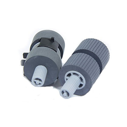 PA03338-K011 Pick Roller Set of 2 Rollers for Fujitsui FI-5750C FI-6670 FI5650C FI-5650C 5750 Scanners - color: PA03338-K011