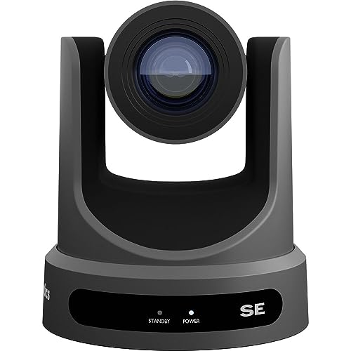 PTZOptics 3 x Move SE PTZ Camera Grey with 20x Optical Zoom + SuperJoy PTZ Camera Controller + 3 x Wall Mount