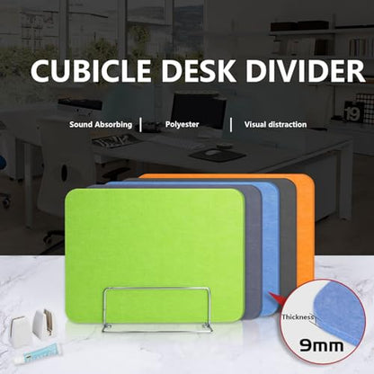 Classroom Desk Dividers，Polyester Felt Sound Proof Dividers，Acoustic Desk Privacy Panel Standing Cubicle Desk Partition for Reduce Noise(40x80cm) - size: 40x80cm