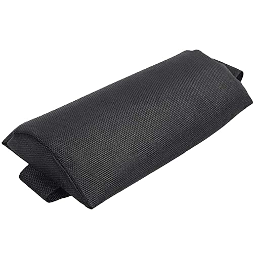Ostlttyn Zero Gravity Chair Pillow Replacement, Black, 14.3x6.7x2.3 inches, Foam Fill, Modern Style, Head Support, Comfortable & Durable, Breathable Fabric, Removable Cover - color: Black, size: 1 Pack