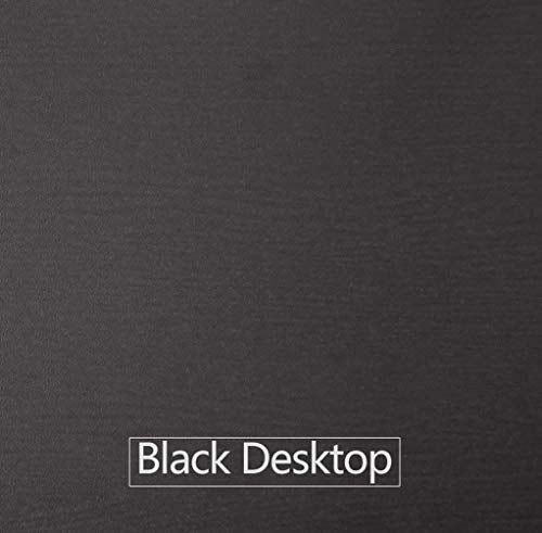 Need Office Computer Desk 39.3 Inch Sturdy Folding Laptop Table Black | Black Frame Writing Gaming Work Table/Foldable Home Office Desk/Sewing Table, No Assembly Required - color: Black & Black Frame, size: 39inch