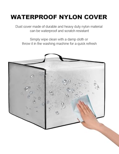 Printer Dust Cover for Brother DCP-L2640DW Laser Printers - color: silver