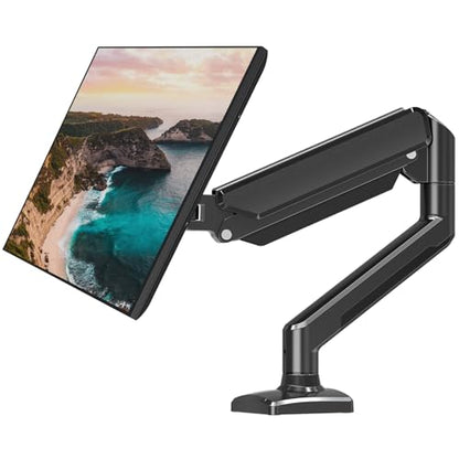 Single Monitor Mount Arm Fits up to 32 Inch, Desk Mount Holds 4.4-19.8lbs Computer Screen, Full Motion Monitor Desk Mount, VESA Mount 75x75, 100x100 - style: Single Desk Mount