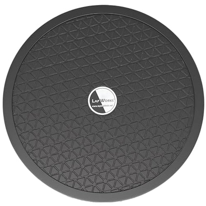 LapWorks 15-inch Heavy-Duty Swivel Base, Lazy Susan Turntable and Computer Monitor Stand, 360 Degree Rotation, Durable ABS Material, 150 lbs Capacity - size: 15.9-Inch