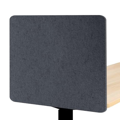 2-Pack Felt Desk Dividers, Clamp-On Privacy Panels, 16 x 24 Inch, Dark Gray - color: Dark Gray, size: 16×24 in (2pcs)