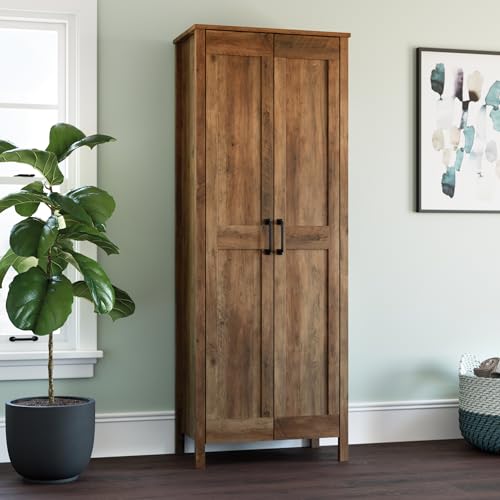Sauder Miscellaneous Storage Cabinet, Rural Pine Finish - color: Rural Pine