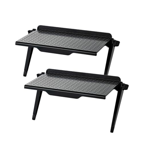 Hniuyun 2 Pieces TV Screen Top Shelf Monitor Top Shelf for Cellphone/Computer Monitor/Media Boxes/Flat Screen TV (11.9inch)