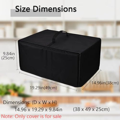 Printer Dust Cover for HP OfficeJet Pro 8125e Wireless Color Inkjet Printer - color: Black