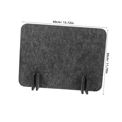 VILLCASE Office Desk Accessories Desk Privacy Divider Aesthetic and Practical Felt Screen Sound Absorption Room Divider Panels Under Table Privacy Panels for Study