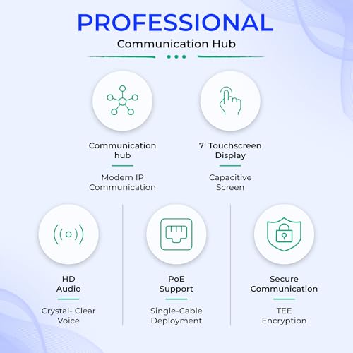 YealinkBH76 Plus UC Wireless Headset for Work (1208708), Bluetooth Headset with ANC Mic, Retractable Mic Arm, Switchable Earpads, Compatible with Teams, Zoom & Business Calls
