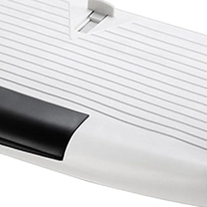 Keyboard Tray Under Desk Sliding Keyboard Drawer Tray Pull Out Silent Slide Rail Computer Drawer for Home Office Workstations, White