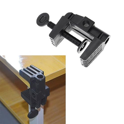 3 Pack Desk Lamp Swing Arm Clamp Replacement Clip Non-Marring Plastic Bracket Stand Base Holder for Desktop Architect Adjustable Gooseneck Table Lamp LED Light Microphone Camera Scissor Arms