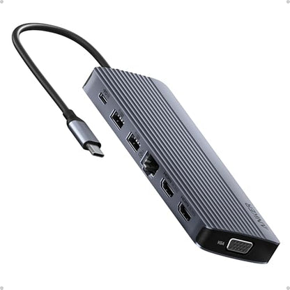 Anker Laptop Docking Station 3 Monitors, 14in1 USBC Hub with Triple Display - size: 14 in 1 USB C Hub