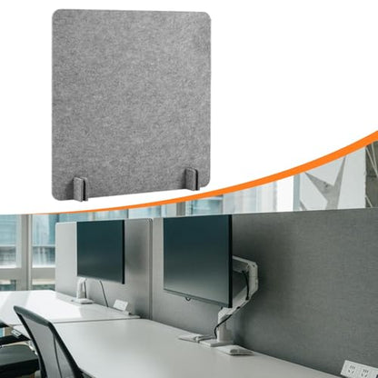 Acoustic Desk Divider Table Divider Cubicle Desktop Partition for School Classroom, Light Gray 40x40 cm - color: Light Gray 40x40 Cm