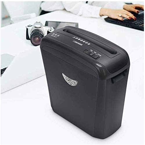 Mini Paper Shredder-Security 5-Sheet Micro-Cut Paper，CD and Credit Card， 5 Minutes Continuous Run Time Shredder