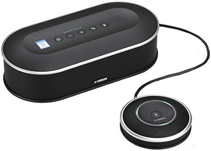 Yamaha YVC1000MS Speakerphone and Bluetooth Conference Phone Microsoft Teams Business Certified Communications System