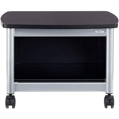 Safco Underdesk Multi Functional Stand - 1855BL, Powder Coated Steel, Swivel Wheels, Holds 100 lb - Home Orginization Solutions