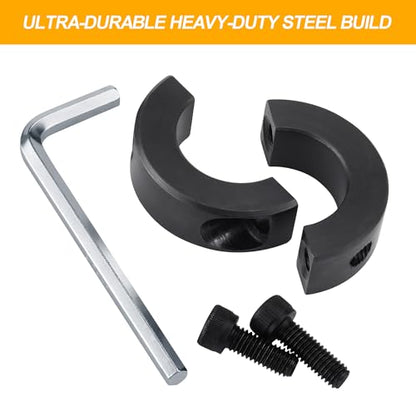 2-Pack Fix Sinking Office Chair Clamps for Desk and Gaming Chairs