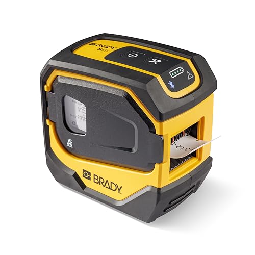 Brady M511 Portable Wireless Industrial Label Printer, Bluetooth Compatible, Li-ion Battery, Military-Grade Shock Resistance, Works with Android and iPhones - style: Printer