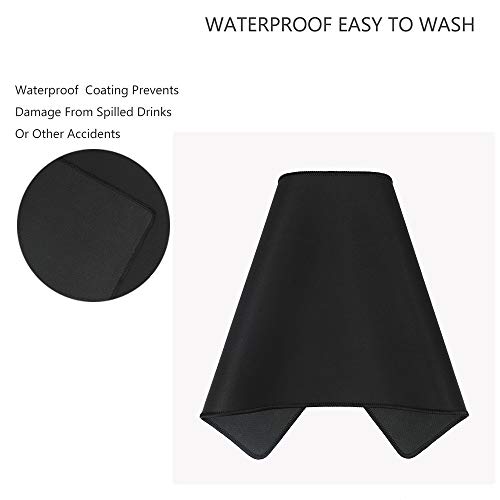 Extra Large Gaming Mouse Pads/Extended Protective Office Desk Mouse Mat Non-Slip Professional Precision Tracking Surface (23.6" x 11.8") for PC Computer Laptop(60x30 Black001) - color: 60x30 Black001