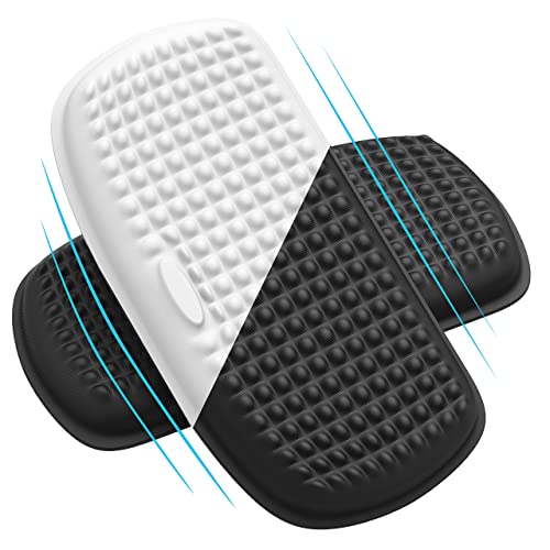 MEKASS Elbow Pad for Desk, Large Size Memory Foam Elbow Rest Padding with Non-Slip, Ergonomic Desk Edge Cushion, Armrest Pad Wrist Rest Comfort Support for Office Home (2 Pcs Black) - color: 2 Pcs Black, size: 10.2in × 5.1in