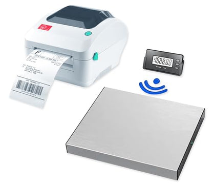 Arkscan 2054A USB Thermal Shipping Label Printer S28 Shipping Scale with Wireless Receiver