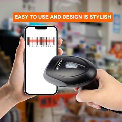 YANZEO Wired USB CCD Handheld Barcode Scanner for Shop Warehouse - style: L1100