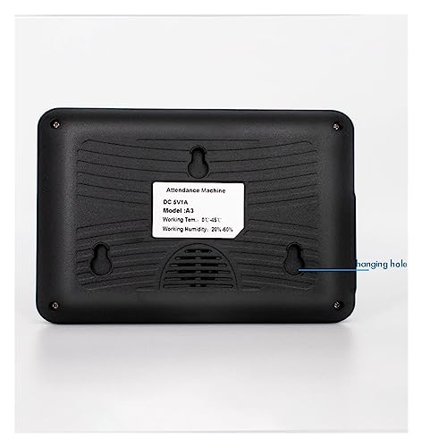 Time Clocks Biometric Fingerprint Attendance Machine USB Fingerprint Password Attendance System Time Clock Employee Checking-in Recorder,