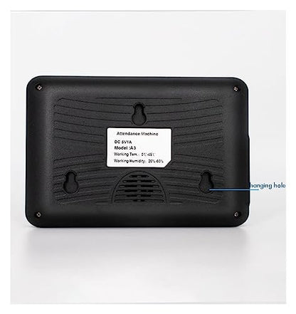 Time Clocks Biometric Fingerprint Attendance Machine USB Fingerprint Password Attendance System Time Clock Employee Checking-in Recorder,