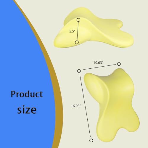 Car Neck Pillow for Driving Gaming Chair Headrest Pillow Office Chair Neck Pillow Ergonomic Design Double Straps Design Suitable for Different Heights - color: Light Grey