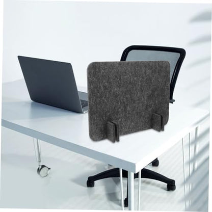 Desk Screen Privacy Divider Soundproof Desk Partition Office Partition Baffle Felt Study Carrel Quick Setup Noise Reduction Cubicle Divider
