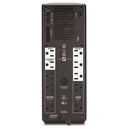 APC UPS Battery Backup Surge Protector with AVR, 1500VA, APC Back-UPS Pro (BR1500G) Bundle Including 16GB DataTraveler