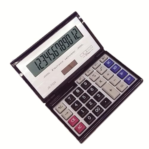 Maizoon Solar Dual Power Calculator with 12-Digit Display Large Screen