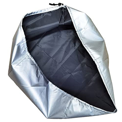 Anti-static Printer Dust Cover (18.9W x 15.7D x 9.4H), We Have All Popular Size Printers Jacket Universal Copiers Cover Compatible for Canon / HP / Epson / Brother Printers