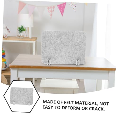 Desk Bezel Privacy Screen Sound Dividers for Classroom Study Carrels for Student Desktops Felt Material Office School Divider Panel