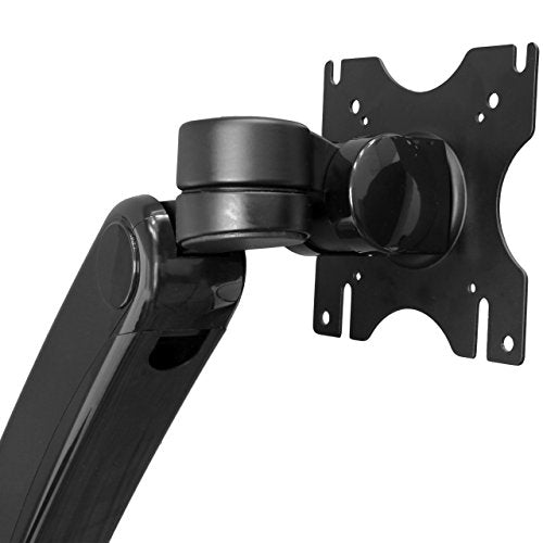 StarTech Wall Mount Monitor Arm 12in to 34in up to 19.8lb/9kg, VESA, Black - color: Black, style: Full-Motion