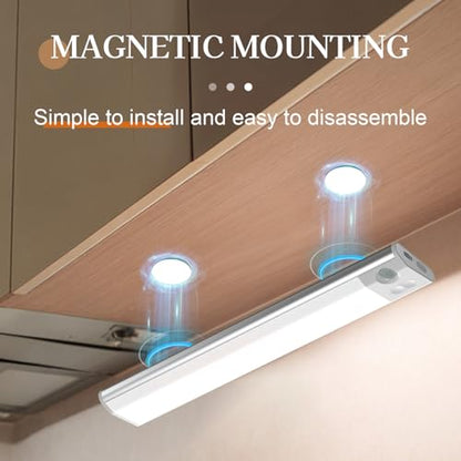 Motion Sensor Under Cabinet Light, 7-Color Rechargeable LED