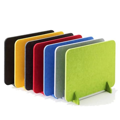 Desk Privacy Divider, Desk Divider Acoustic, Desktop Privacy Panel Acoustic Partition, Reduce Noise and Visual Distractions, Home Offices Libraries Classroom(Yellow,40x50cm) - color: Yellow, size: 40x50cm