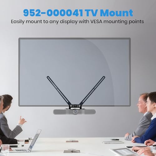 Mounting Bar for TV Mount,TV Mount for Logitech Video Conferencing System,Mounting Bracket Compatible with Logitech Rally Series(Bar, Bar Mini, Bar Huddle) & Rally Camera (Part Number: 952-000041),New