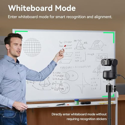 EMEET PIXY Dual-Camera AI-Powered PTZ Camera 4K with Tripod, AI Tracking - style: PIXY Kit Dual-Camera AI PTZ 4K